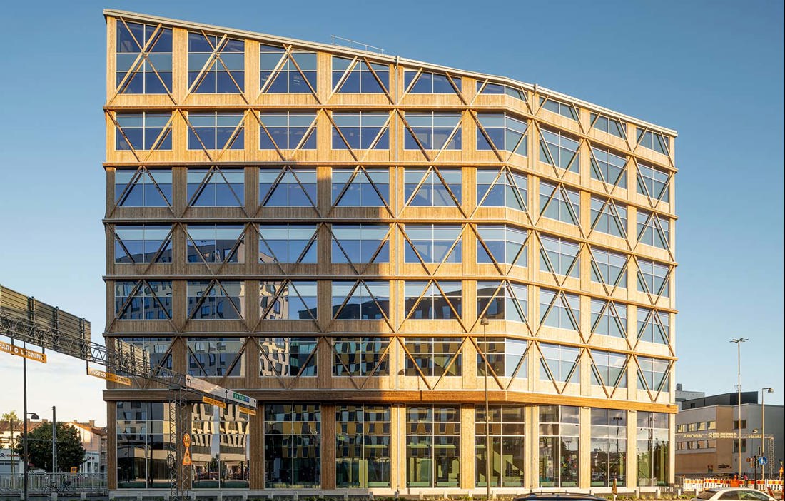 Innovative Office Building Swedish Wood innovative-office-building-swedish-wood